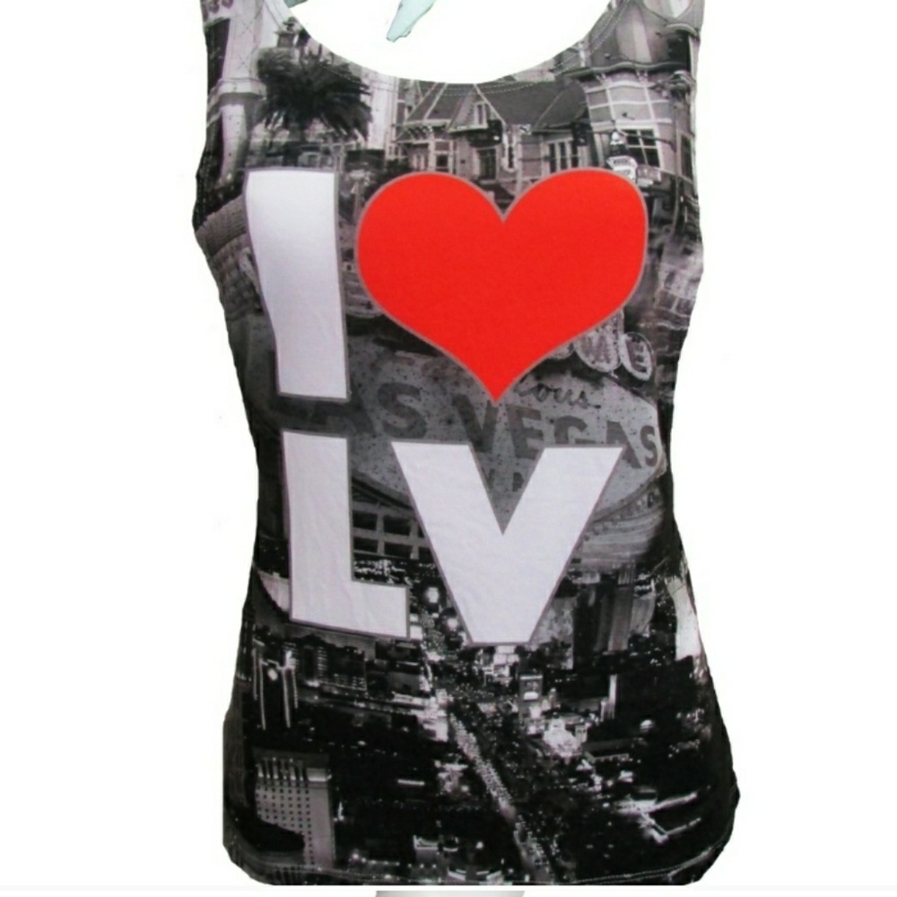 Las Vegas Lady's Flirty Top